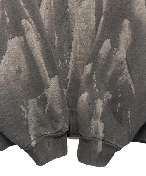 LOS ANGELES APPAREL（ロサンゼルスアパレル）LOS ANGELES APPAREL (ロサンゼルスアパレル) ドリップダイスウェット グレー サイズ:Ｌの古着・服飾アイテム