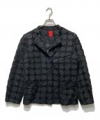 HaaTハート）の古着「レースジャケット」｜ブラック