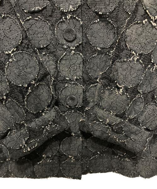 HaaT（ハート）HaaT (ハート) レースジャケット ブラック サイズ:2の古着・服飾アイテム