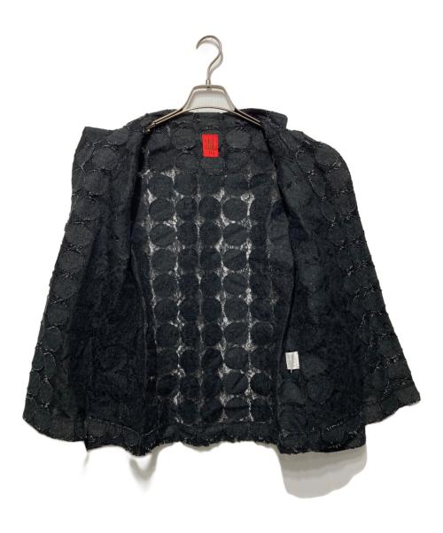 HaaT（ハート）HaaT (ハート) レースジャケット ブラック サイズ:2の古着・服飾アイテム