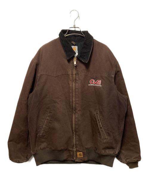 CarHartt（カーハート）CarHartt (カーハート) サンタフェダックジャケット ブラウン サイズ:XLの古着・服飾アイテム