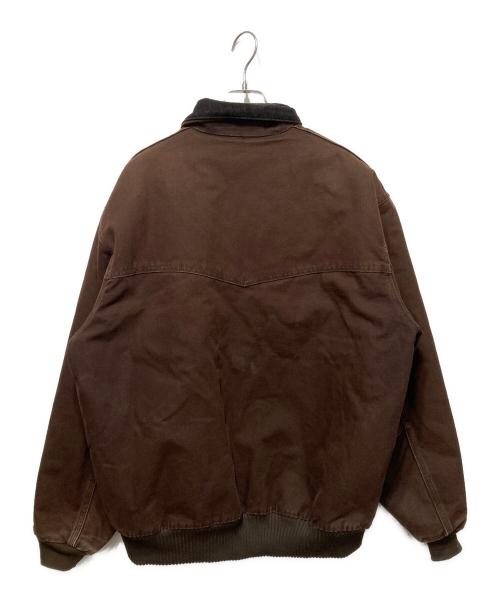 CarHartt（カーハート）CarHartt (カーハート) サンタフェダックジャケット ブラウン サイズ:XLの古着・服飾アイテム
