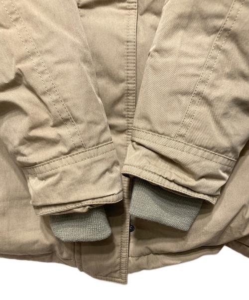 Pyrenex（ピレネックス）Pyrenex (ピレネックス) BORDEAUX FUR ダウンコート ベージュ サイズ:36の古着・服飾アイテム