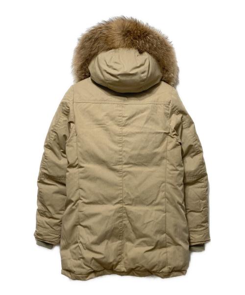 Pyrenex（ピレネックス）Pyrenex (ピレネックス) BORDEAUX FUR ダウンコート ベージュ サイズ:36の古着・服飾アイテム
