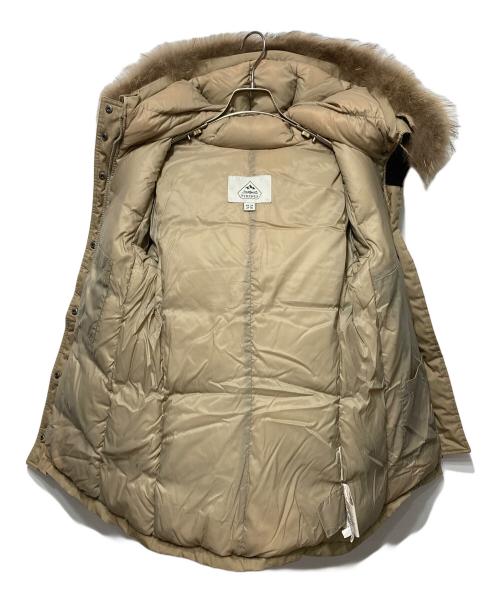 Pyrenex（ピレネックス）Pyrenex (ピレネックス) BORDEAUX FUR ダウンコート ベージュ サイズ:36の古着・服飾アイテム