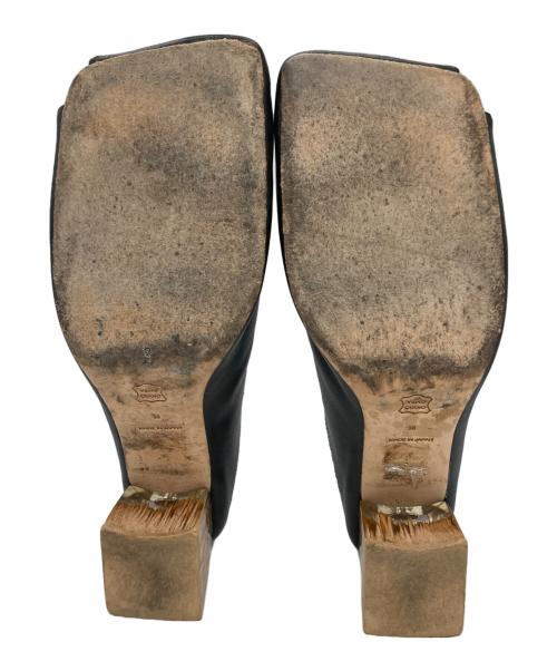 ALM.（アルム）ALM. (アルム) ERIN LEATHER PUMPS ブラック サイズ:38の古着・服飾アイテム