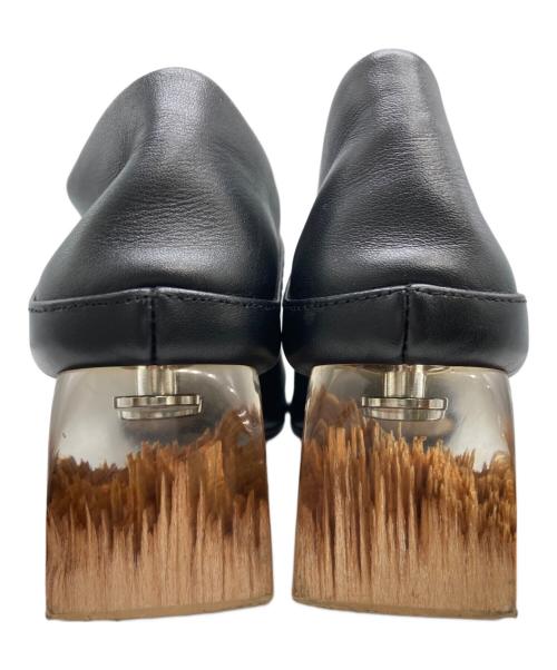 ALM.（アルム）ALM. (アルム) ERIN LEATHER PUMPS ブラック サイズ:38の古着・服飾アイテム