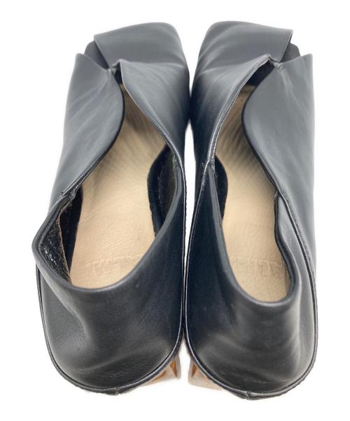 ALM.（アルム）ALM. (アルム) ERIN LEATHER PUMPS ブラック サイズ:38の古着・服飾アイテム