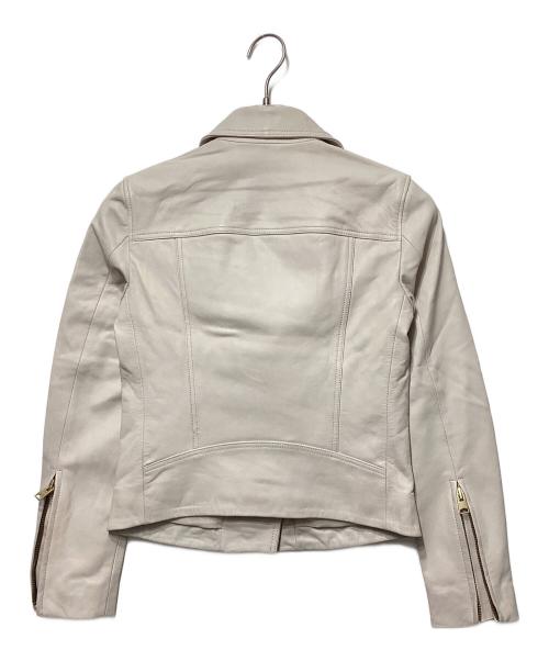 ALL SAINTS（オールセインツ）ALL SAINTS (オールセインツ) DALBY BIKER アイボリー サイズ:34の古着・服飾アイテム