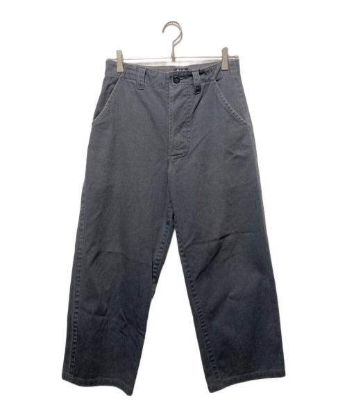 old town（オールドタウン）old town (オールドタウン) コットントラウザーパンツ グレー サイズ:42の古着・服飾アイテム