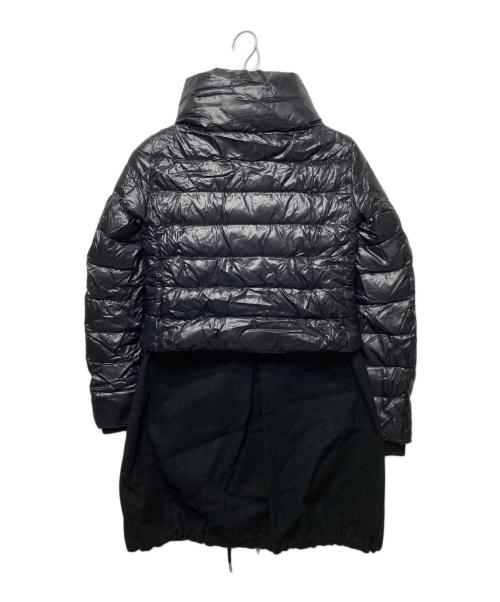 HERNO（ヘルノ）HERNO (ヘルノ) 異素材切り替えダウンコート ネイビー サイズ:38の古着・服飾アイテム