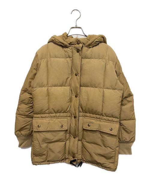 Eddie Bauer（エディーバウアー）Eddie Bauer (エディーバウアー) ダウンジャケット ベージュ サイズ:記載なしの古着・服飾アイテム