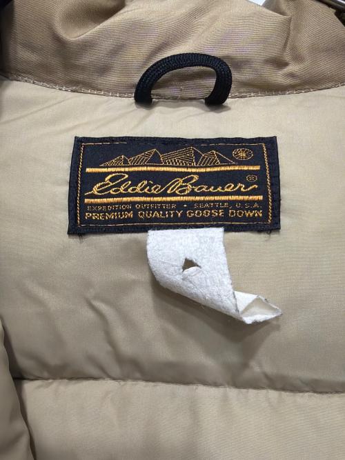 Eddie Bauer（エディーバウアー）Eddie Bauer (エディーバウアー) ダウンジャケット ベージュ サイズ:記載なしの古着・服飾アイテム