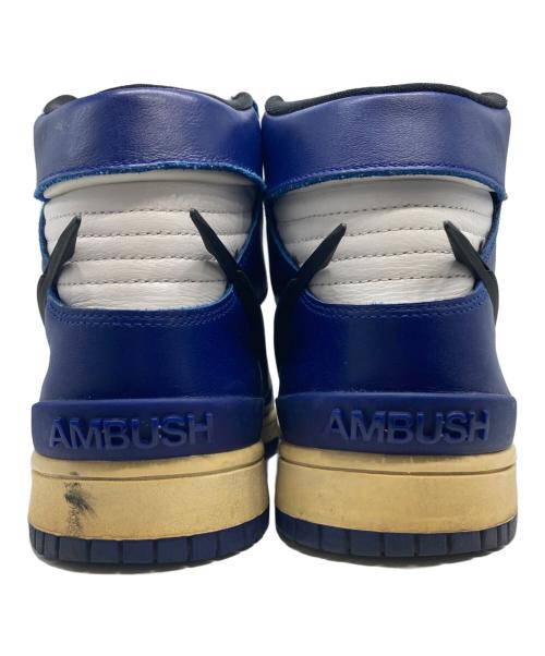 NIKE（ナイキ）NIKE (ナイキ) AMBUSH (アンブッシュ) ハイカットスニーカー ブルー×ホワイト サイズ:27の古着・服飾アイテム