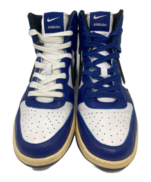 NIKE（ナイキ）NIKE (ナイキ) AMBUSH (アンブッシュ) ハイカットスニーカー ブルー×ホワイト サイズ:27の古着・服飾アイテム