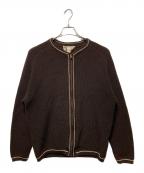 PENNEYSペニーズ）の古着「ジップカーディガン」｜ブラウン