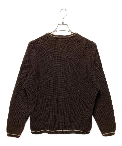 PENNEYS（ペニーズ）PENNEYS (ペニーズ) ジップカーディガン ブラウン サイズ:Mの古着・服飾アイテム