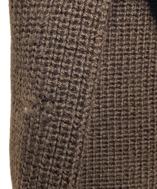 PENNEYS（ペニーズ）PENNEYS (ペニーズ) ジップカーディガン ブラウン サイズ:Mの古着・服飾アイテム