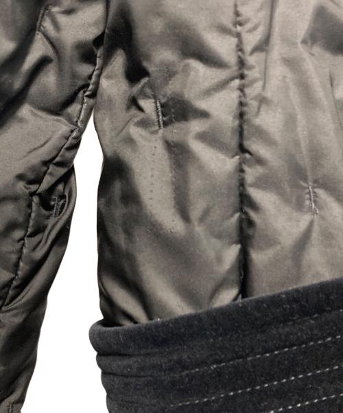 MaxMara（マックスマーラ）MaxMara (マックスマーラ) ベルテッドダウンコート ブラック サイズ:42の古着・服飾アイテム