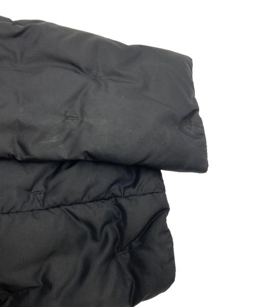 MaxMara（マックスマーラ）MaxMara (マックスマーラ) ベルテッドダウンコート ブラック サイズ:42の古着・服飾アイテム