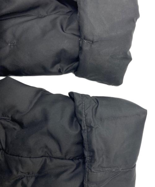 MaxMara（マックスマーラ）MaxMara (マックスマーラ) ベルテッドダウンコート ブラック サイズ:42の古着・服飾アイテム