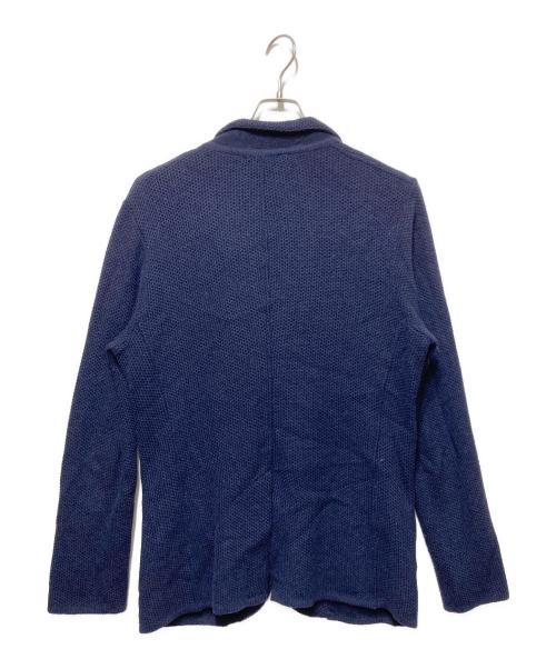 LARDINI（ラルディーニ）LARDINI (ラルディーニ) ニットジャケット ネイビー サイズ:Mの古着・服飾アイテム