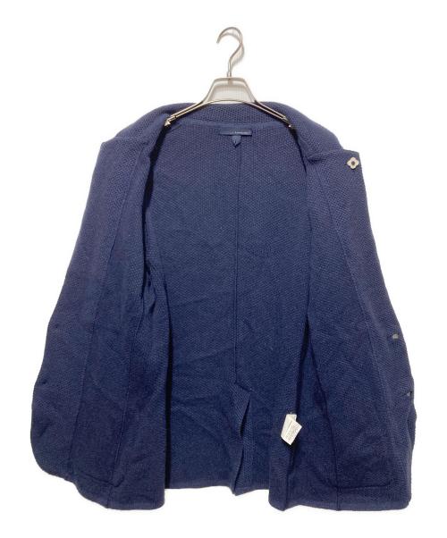 LARDINI（ラルディーニ）LARDINI (ラルディーニ) ニットジャケット ネイビー サイズ:Mの古着・服飾アイテム