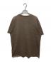 MM6 Maison Margiela (エムエムシックスメゾンマルジェラ) ロゴTシャツ ブラウン サイズ:Ｌ：10000円