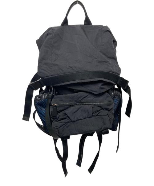 BOTTEGA VENETA（ボッテガベネタ）BOTTEGA VENETA (ボッテガベネタ) バックパック ブラック×ブルーの古着・服飾アイテム