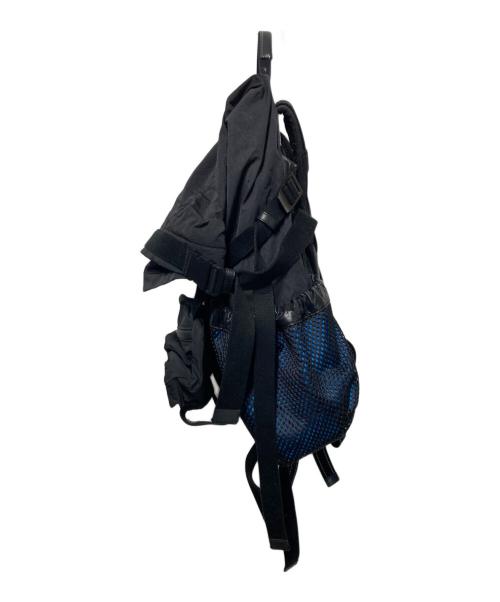 BOTTEGA VENETA（ボッテガベネタ）BOTTEGA VENETA (ボッテガベネタ) バックパック ブラック×ブルーの古着・服飾アイテム