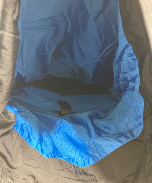 BOTTEGA VENETA（ボッテガベネタ）BOTTEGA VENETA (ボッテガベネタ) バックパック ブラック×ブルーの古着・服飾アイテム