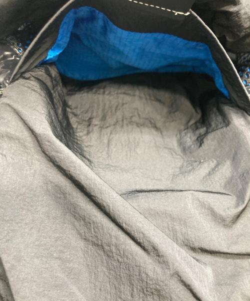 BOTTEGA VENETA（ボッテガベネタ）BOTTEGA VENETA (ボッテガベネタ) バックパック ブラック×ブルーの古着・服飾アイテム