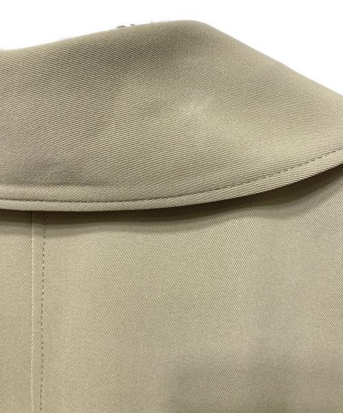 MURRAL（ミューラル）MURRAL (ミューラル) Gathered sleeve military coat グリーン サイズ:freeの古着・服飾アイテム