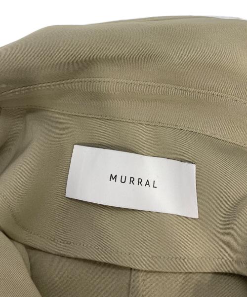 MURRAL（ミューラル）MURRAL (ミューラル) Gathered sleeve military coat グリーン サイズ:freeの古着・服飾アイテム