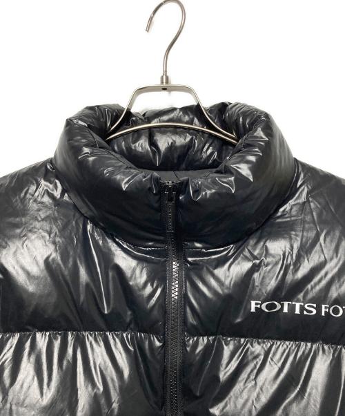 FOTTSFOTTS（フォッツフォッツ）FOTTSFOTTS (フォッツフォッツ) puffer jacket ブラック サイズ:freeの古着・服飾アイテム