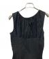 中古・古着 ISSEY MIYAKE FETE (イッセイミヤケフェット) N/S切替ワンピース ブラック サイズ:3：17000円