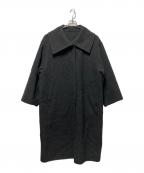 H BEAUTY&YOUTHエイチ ビューティー&ユース）の古着「STAND COLLAR COAT/コート」｜グレー