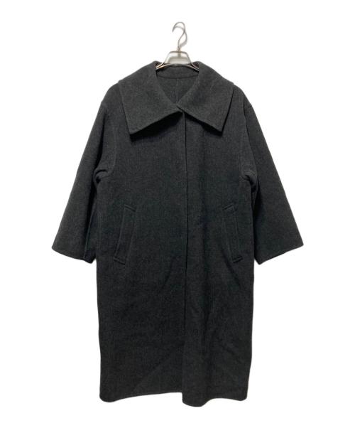 H BEAUTY&YOUTH（エイチ ビューティー&ユース）H BEAUTY&YOUTH (エイチ ビューティー&ユース) STAND COLLAR COAT/コート グレー サイズ:Ｓの古着・服飾アイテム