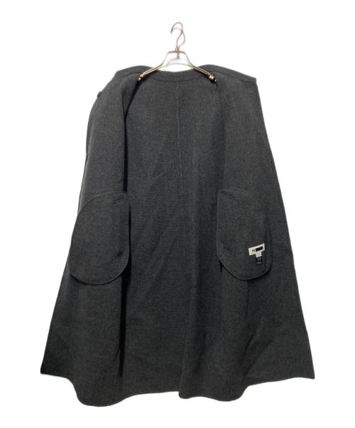 H BEAUTY&YOUTH（エイチ ビューティー&ユース）H BEAUTY&YOUTH (エイチ ビューティー&ユース) STAND COLLAR COAT/コート グレー サイズ:Ｓの古着・服飾アイテム