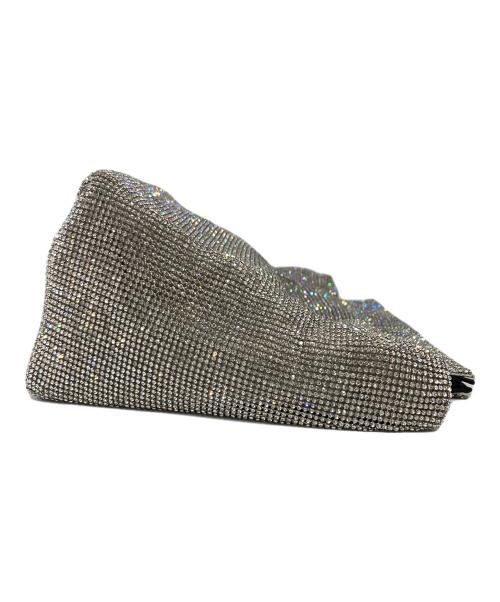 KARA（カラ）KARA (カラ) ラインストーンハンドバッグ シルバーの古着・服飾アイテム