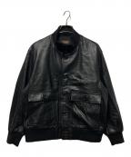 skookum×JOURNAL STANDARD relumeスクーカム×ジャーナルスタンダード レリューム）の古着「別注 A-1 バルスタージャケット」｜ブラック