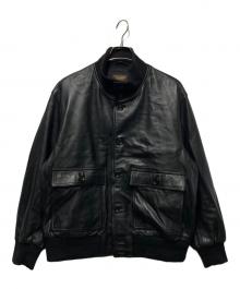 skookum×JOURNAL STANDARD relume（スクーカム×ジャーナルスタンダード レリューム）の古着「別注 A-1 バルスタージャケット」｜ブラック