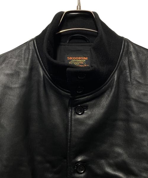 skookum（スクーカム）skookum (スクーカム) JOURNAL STANDARD relume (ジャーナルスタンダード レリューム) 別注 A-1 バルスタージャケット ブラック サイズ:Ｌの古着・服飾アイテム