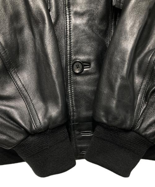 skookum（スクーカム）skookum (スクーカム) JOURNAL STANDARD relume (ジャーナルスタンダード レリューム) 別注 A-1 バルスタージャケット ブラック サイズ:Ｌの古着・服飾アイテム