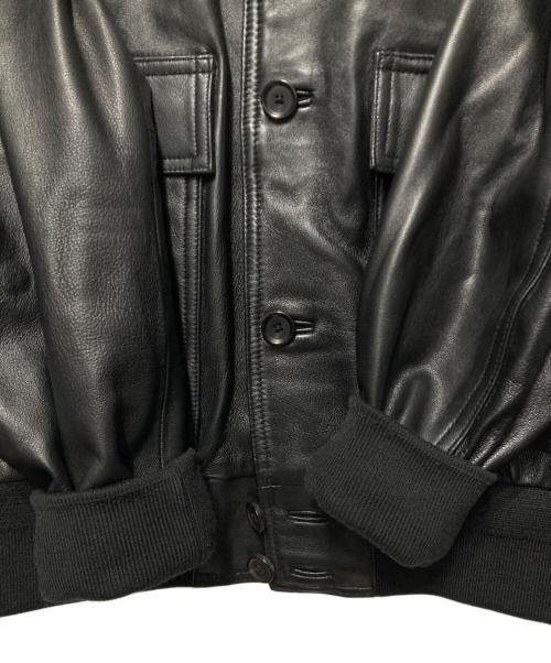 skookum（スクーカム）skookum (スクーカム) JOURNAL STANDARD relume (ジャーナルスタンダード レリューム) 別注 A-1 バルスタージャケット ブラック サイズ:Ｌの古着・服飾アイテム