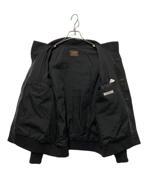 skookum（スクーカム）skookum (スクーカム) JOURNAL STANDARD relume (ジャーナルスタンダード レリューム) 別注 A-1 バルスタージャケット ブラック サイズ:Ｌの古着・服飾アイテム