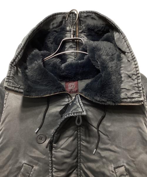 Sourcream（サワークリーム）Sourcream (サワークリーム) N-2B型中綿ジャケット グレー サイズ:freeの古着・服飾アイテム