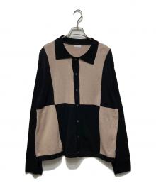 Name.（ネーム）の古着「ALL BLUES BUTTON UP SWEATER」｜ベージュ