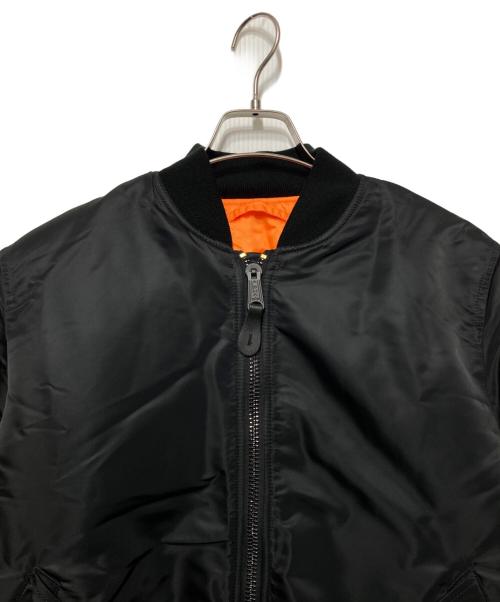 ALPHA INDUSTRIES（アルファインダストリーズ）ALPHA INDUSTRIES (アルファインダストリーズ) MA-1ジャケット ブラック サイズ:1の古着・服飾アイテム