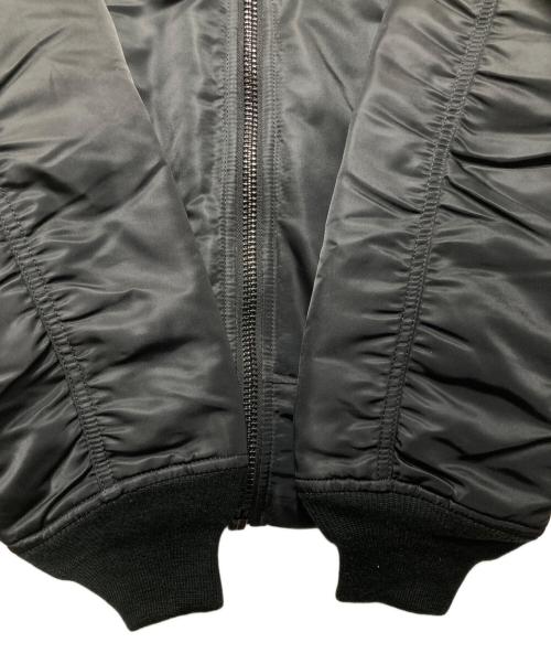 ALPHA INDUSTRIES（アルファインダストリーズ）ALPHA INDUSTRIES (アルファインダストリーズ) MA-1ジャケット ブラック サイズ:1の古着・服飾アイテム